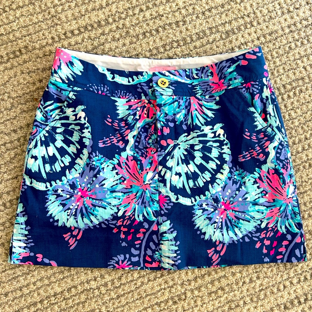 Lilly Pulitzer mini skort size 2